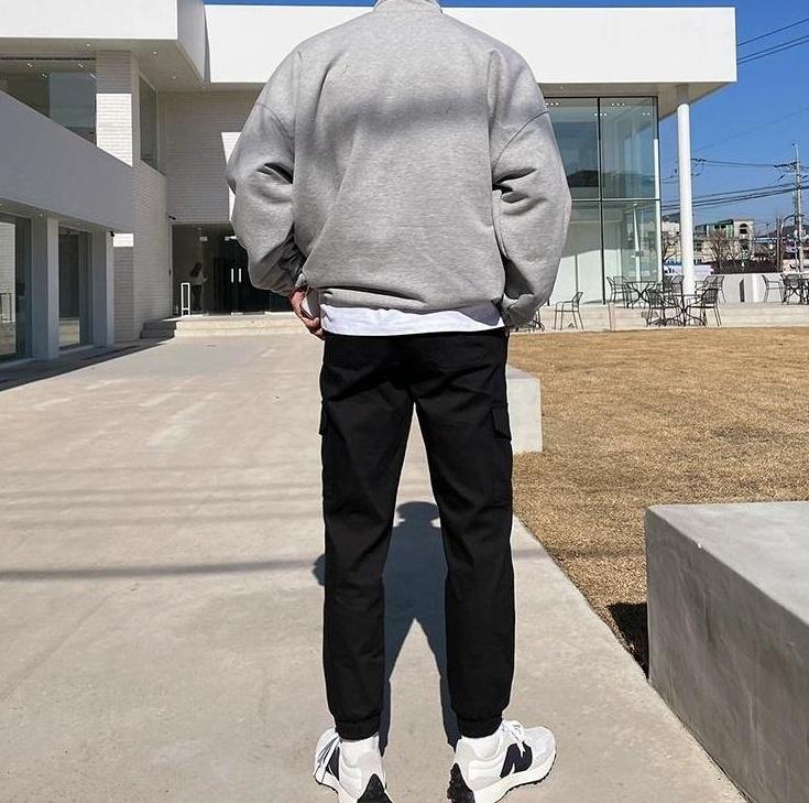 Vintage Embroidered Lettering Sweatshirt