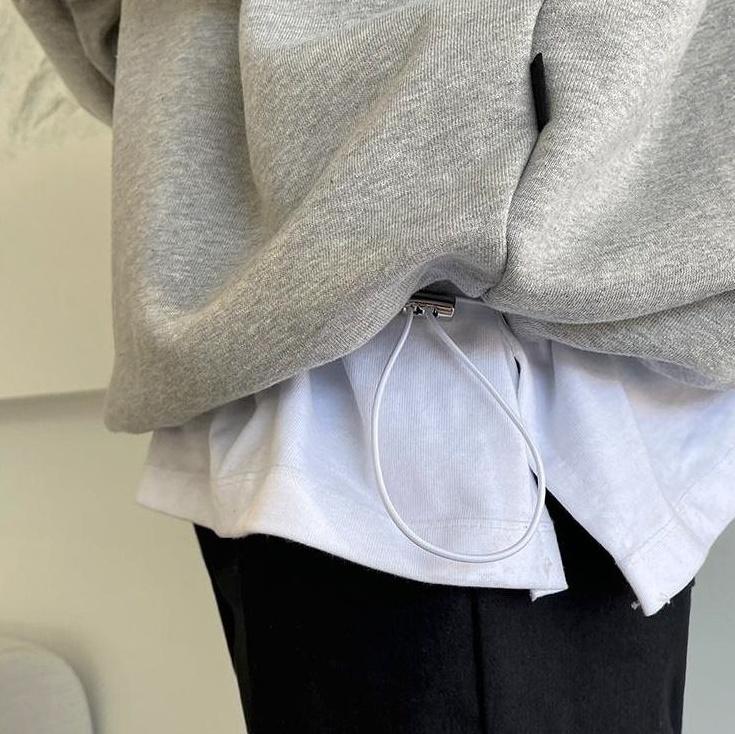 Vintage Embroidered Lettering Sweatshirt