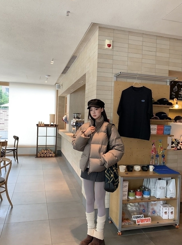 Vintage Embroidered Wide Leg Denim Pants Warm Thickened