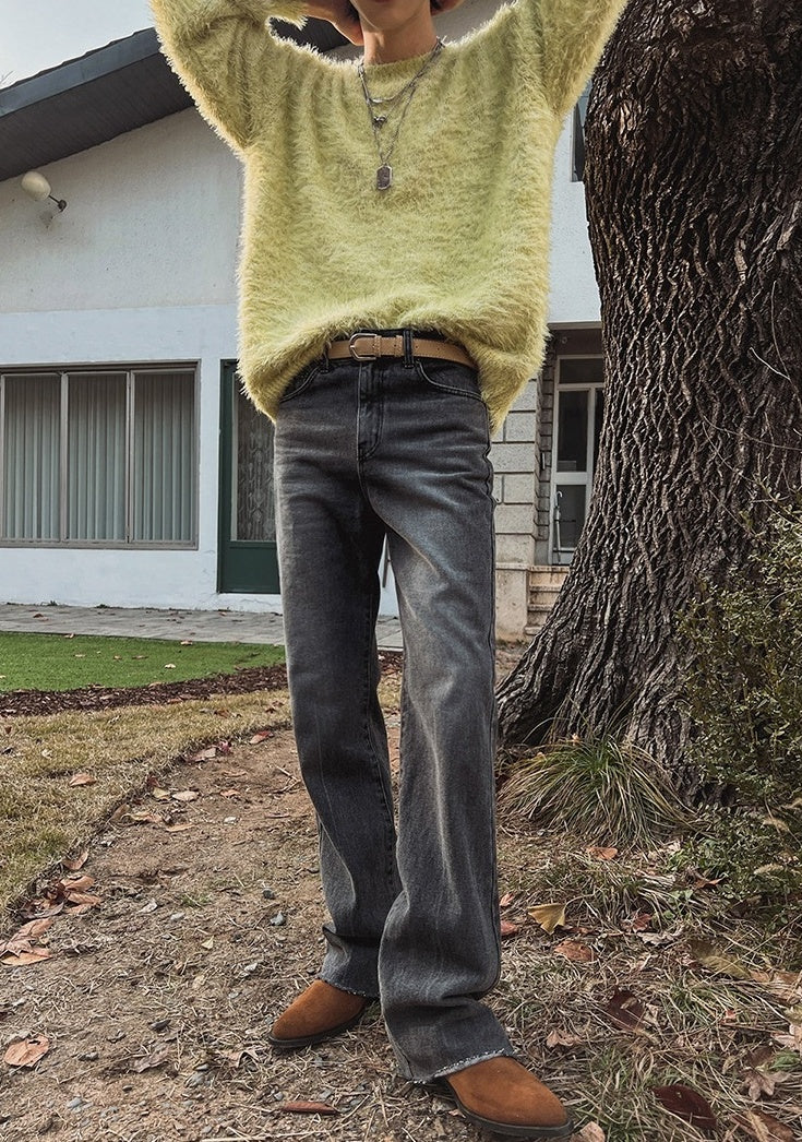 Vintage Flare Denim Trousers