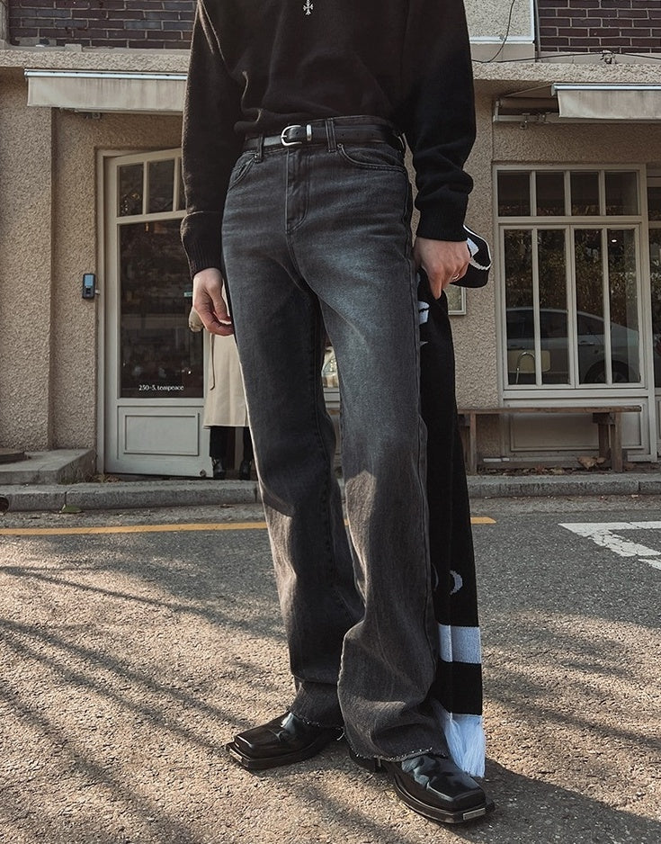 Vintage Flare Denim Trousers