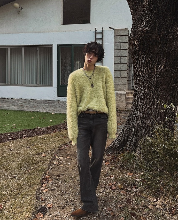 Vintage Flare Denim Trousers