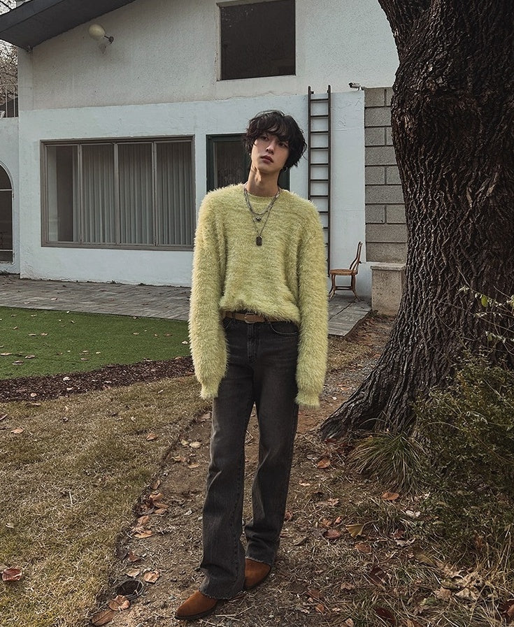 Vintage Flare Denim Trousers