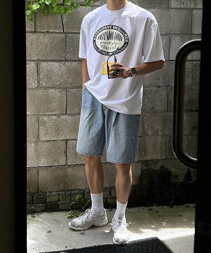 Vintage Graphic Relaxed Fit Commuter T Shirt
