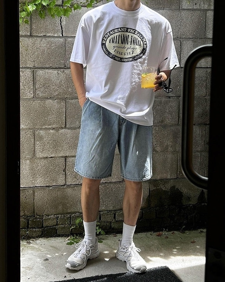 Vintage Graphic Relaxed Fit Commuter T Shirt
