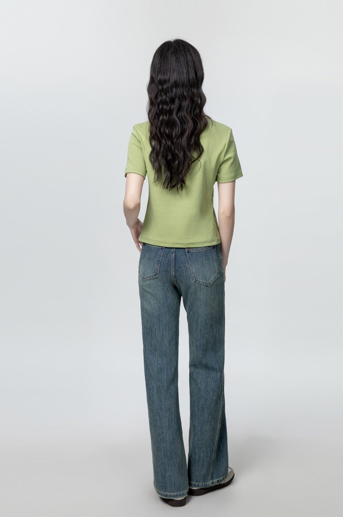 Vintage High Waist Flared Jeans