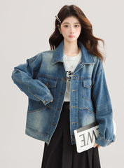Vintage Hong Kong Style Denim Jacket