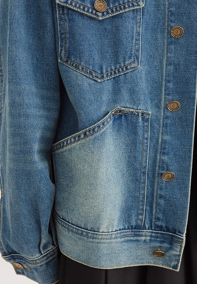 Vintage Hong Kong Style Denim Jacket