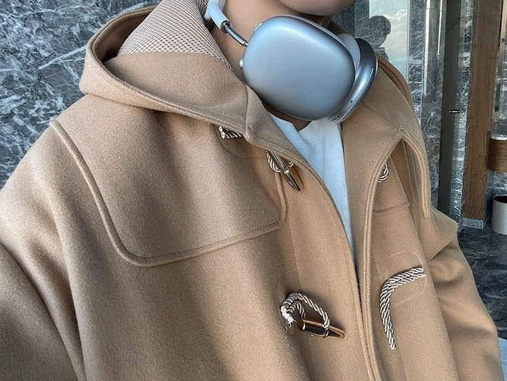 Vintage Hooded Toggle Coat