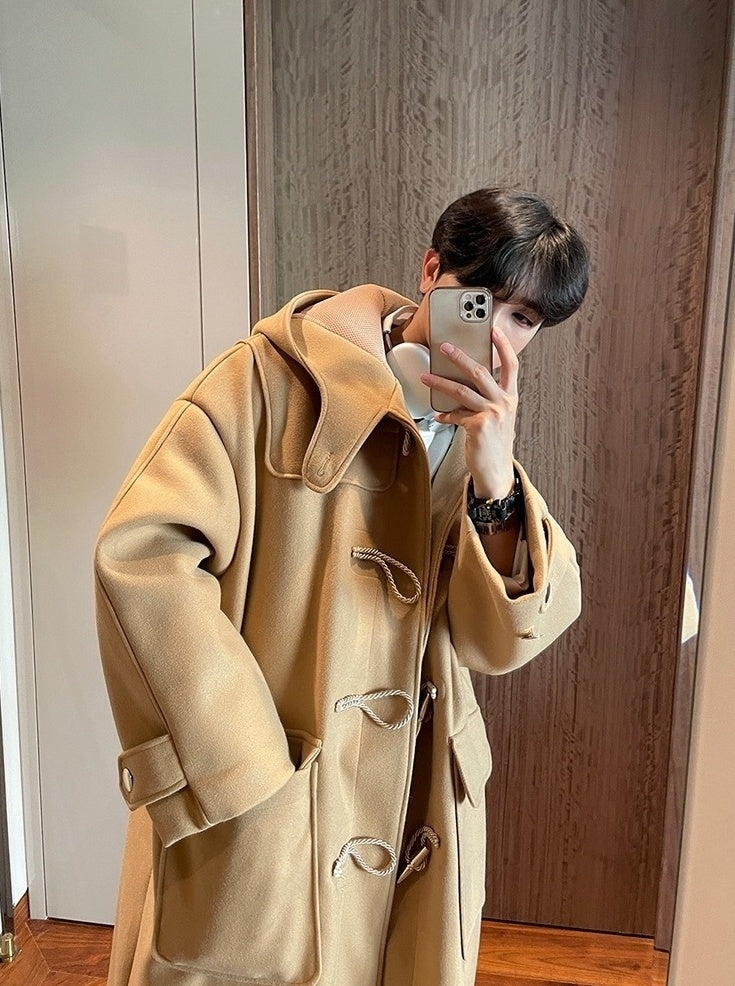 Vintage Hooded Toggle Coat