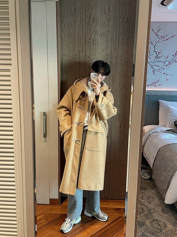 Vintage Hooded Toggle Coat