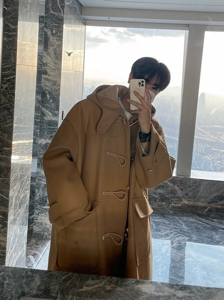Vintage Hooded Toggle Coat