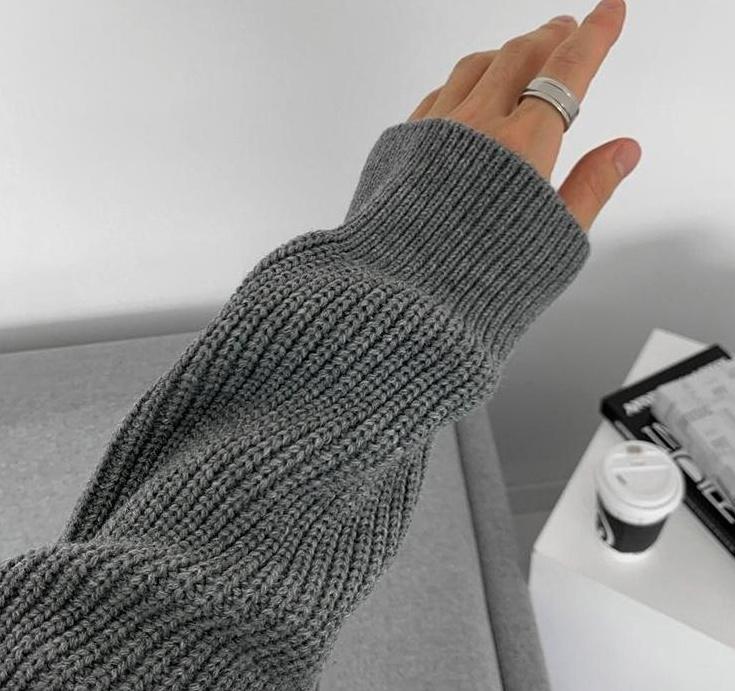 Vintage Knit Cardigan Sweater Classic Style