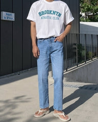 Vintage Korean Style Loose Tee