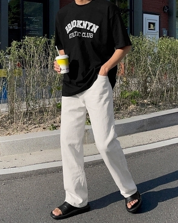 Vintage Korean Style Loose Tee