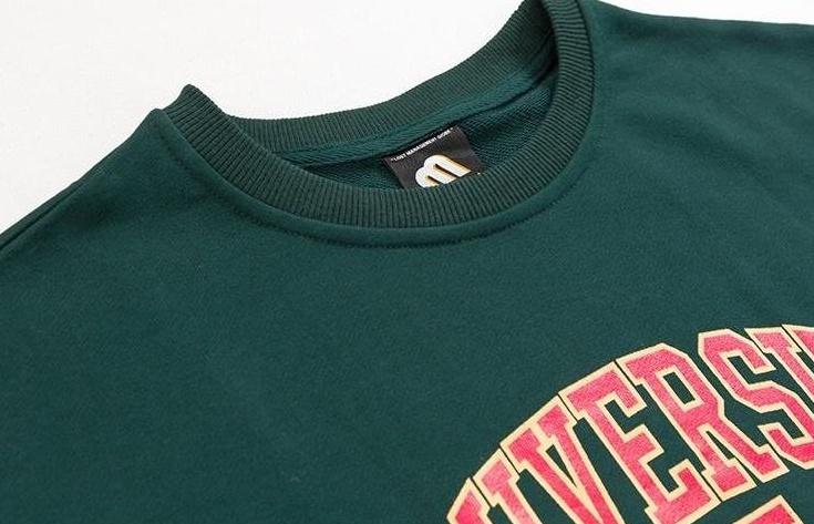 Vintage Letter Print Pullover Sweatshirt