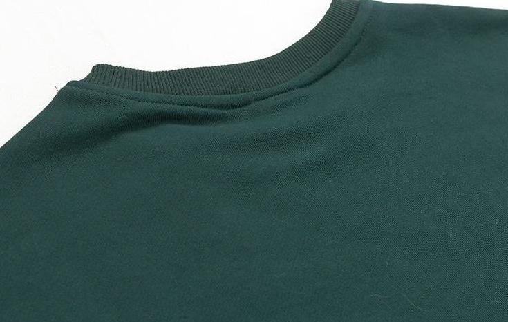 Vintage Letter Print Pullover Sweatshirt