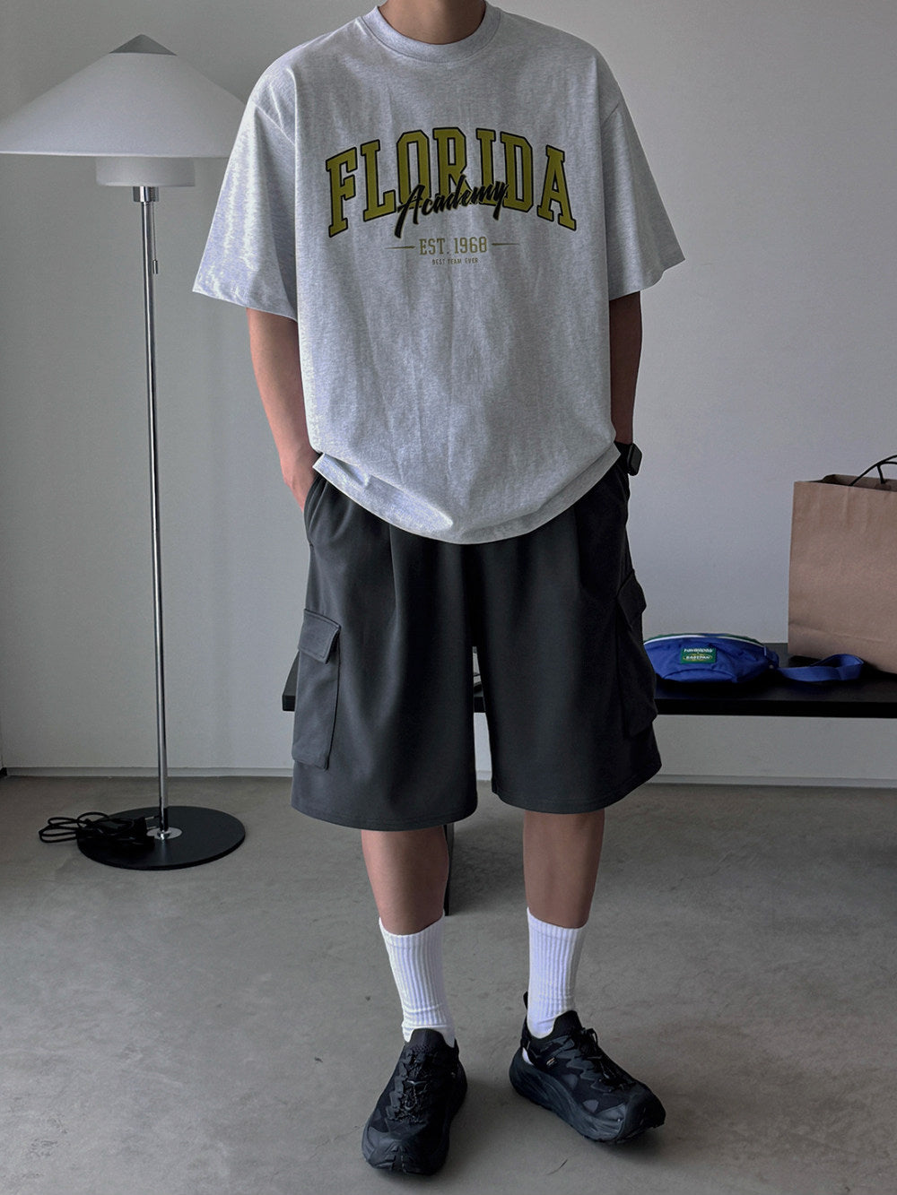 Vintage Letter Print T Shirt