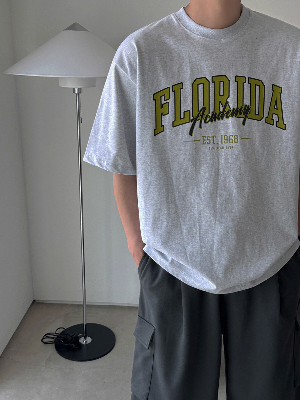 Vintage Letter Print T Shirt