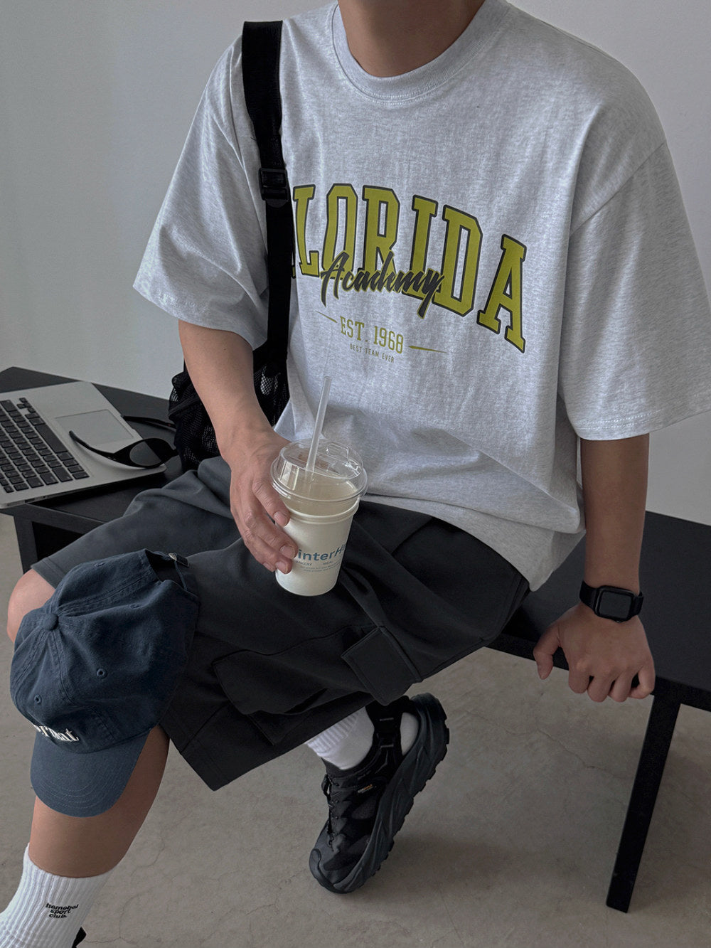 Vintage Letter Print T Shirt