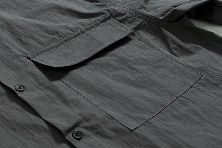 Vintage Linen Workwear Jacket Shirt