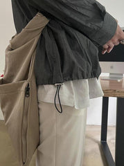 Vintage Linen Workwear Jacket Shirt