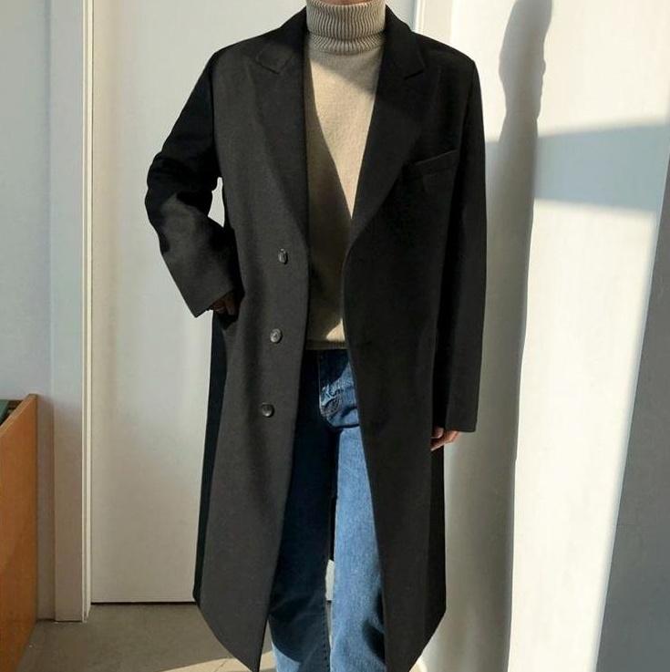 Vintage Loose Fit Denim Trousers Trendy Style
