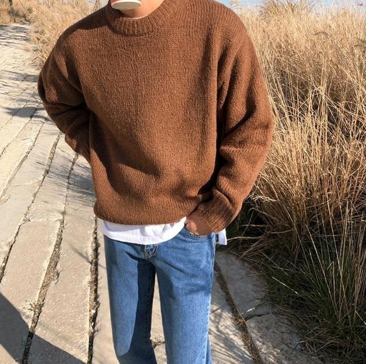 Vintage Loose Fit Denim Trousers Trendy Style
