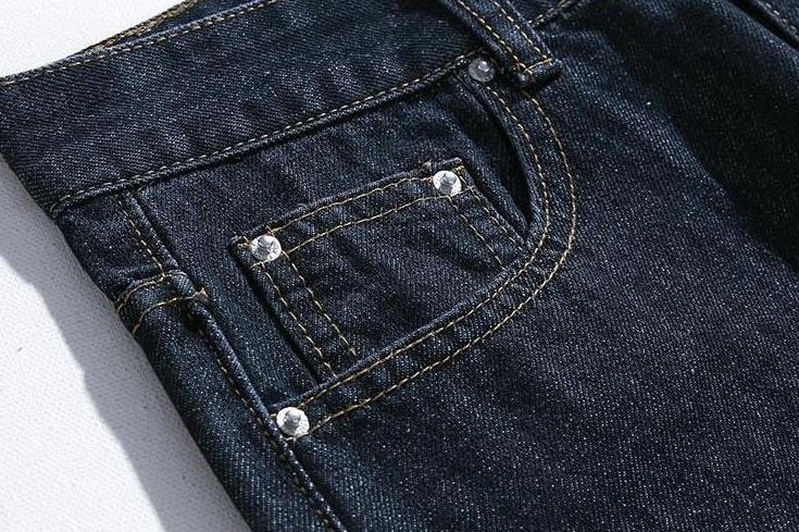 Vintage Loose Fit Denim Trousers