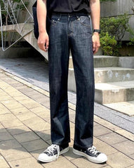 Vintage Loose Fit Denim Trousers