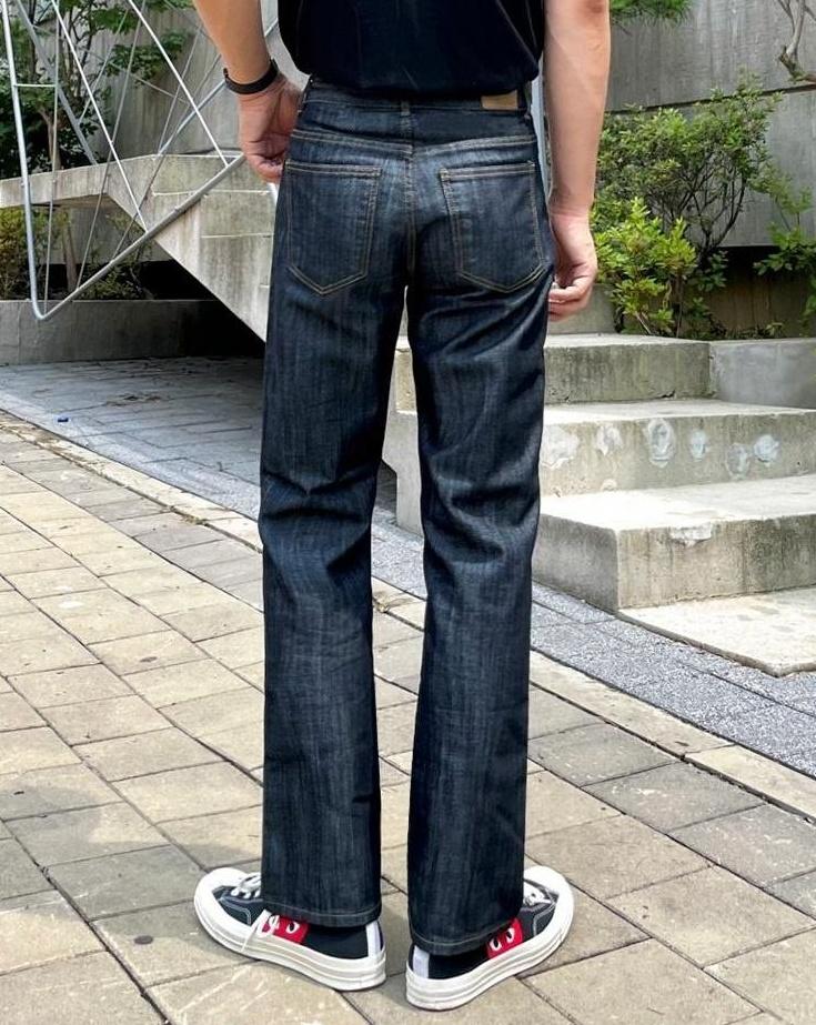 Vintage Loose Fit Denim Trousers
