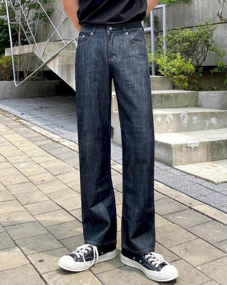 Vintage Loose Fit Denim Trousers
