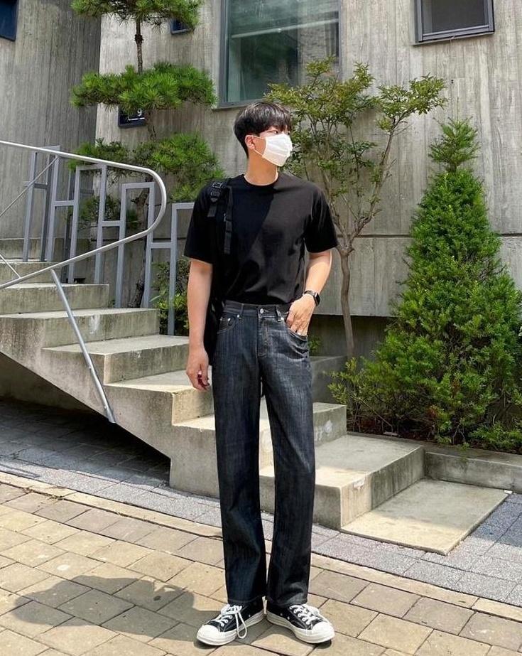 Vintage Loose Fit Denim Trousers