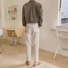 Vintage Loose Fit Long Sleeve Shirt