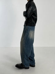Vintage Loose Fit Straight Jeans
