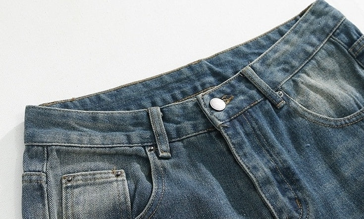 Vintage Loose Fit Straight Jeans