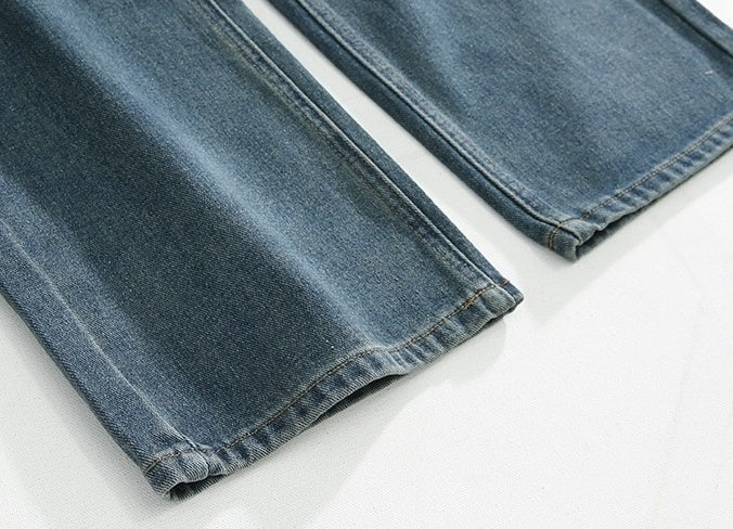 Vintage Loose Fit Straight Jeans