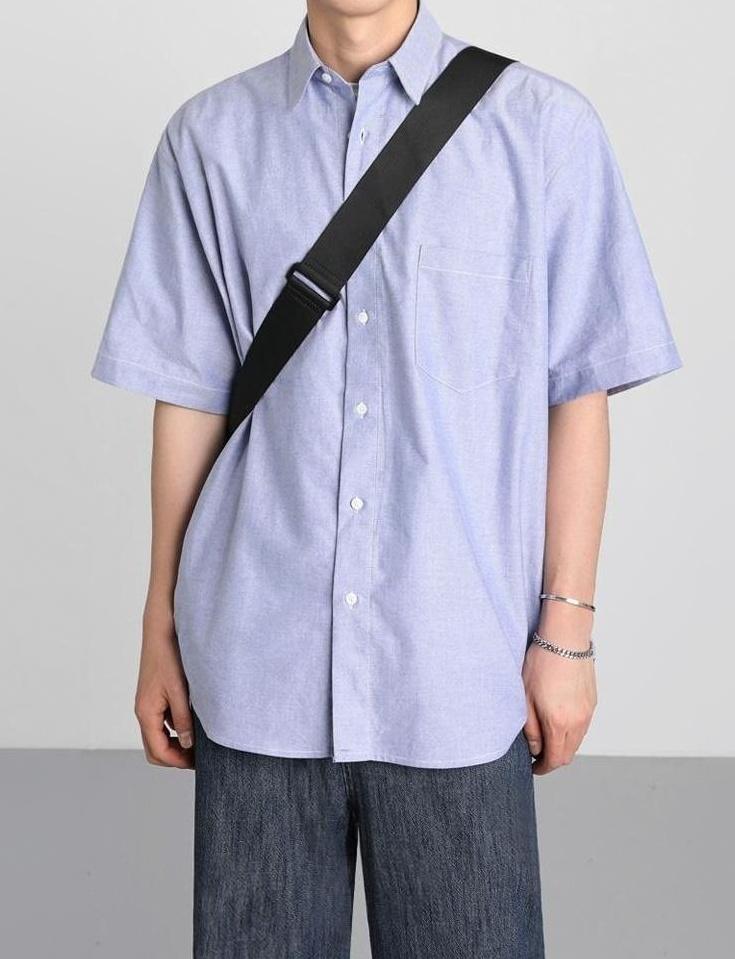 Vintage Loose Short Sleeve Shirt