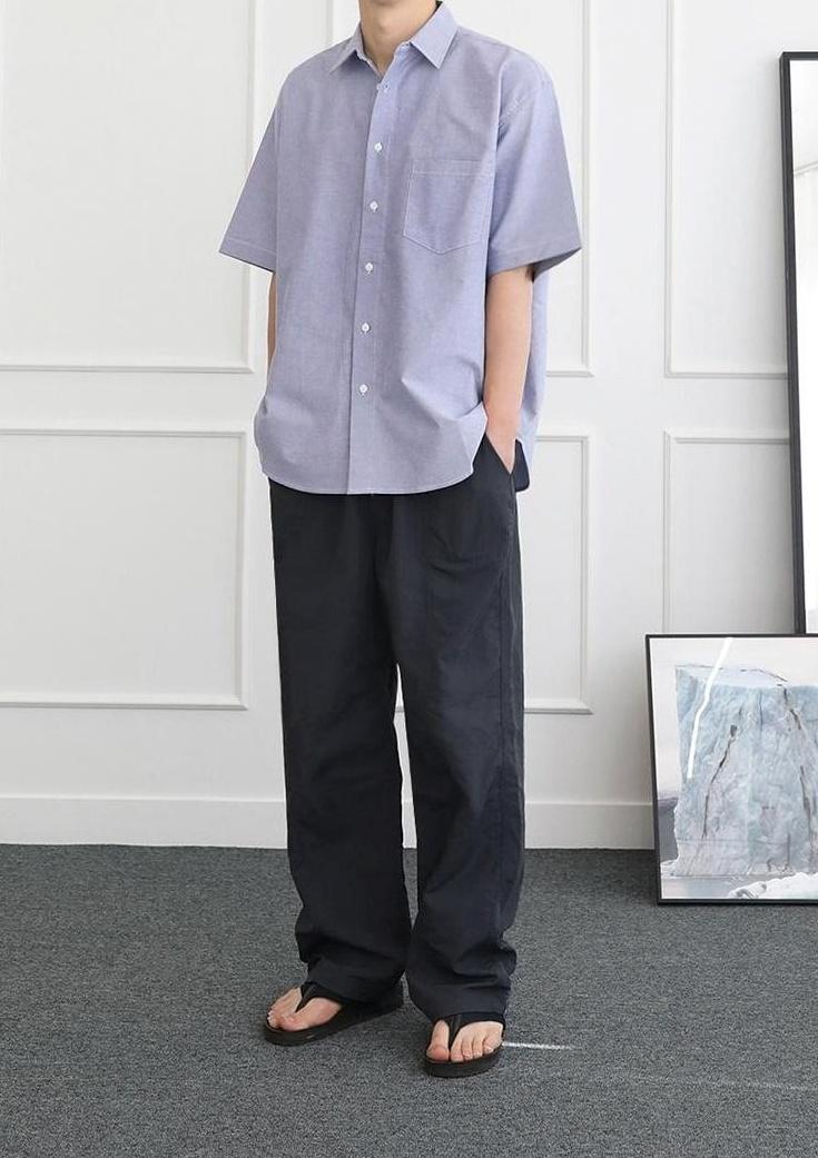 Vintage Loose Short Sleeve Shirt