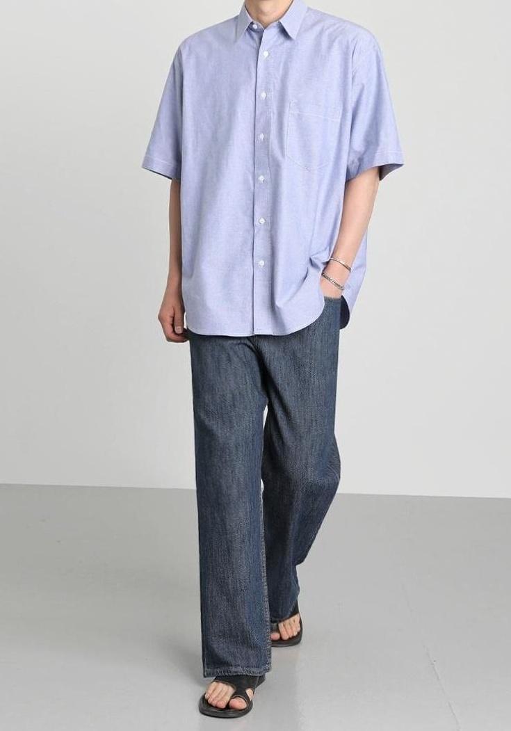 Vintage Loose Short Sleeve Shirt