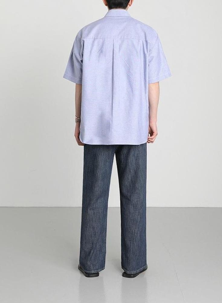 Vintage Loose Short Sleeve Shirt