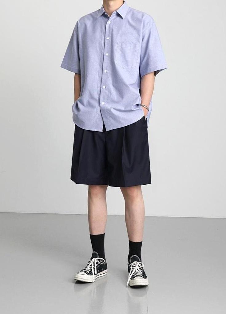 Vintage Loose Short Sleeve Shirt
