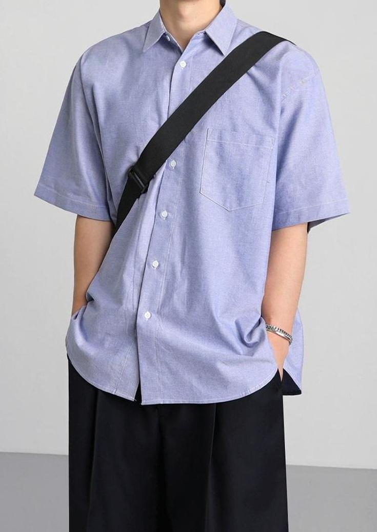 Vintage Loose Short Sleeve Shirt