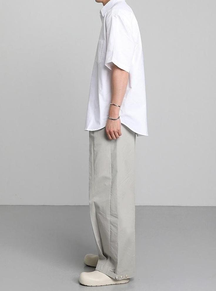 Vintage Loose Short Sleeve Shirt