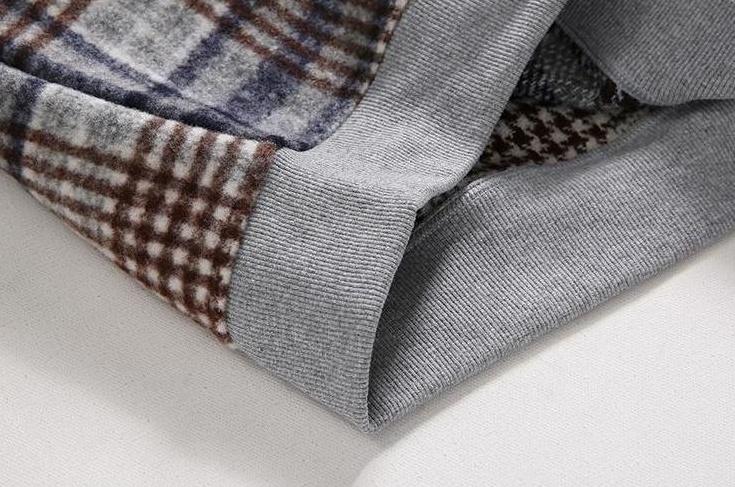 Vintage Plaid Crewneck Sweatshirt
