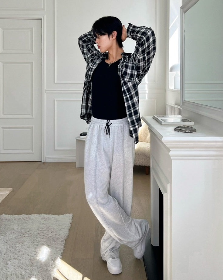 Vintage Plaid Long Sleeve Casual Shirt Jacket