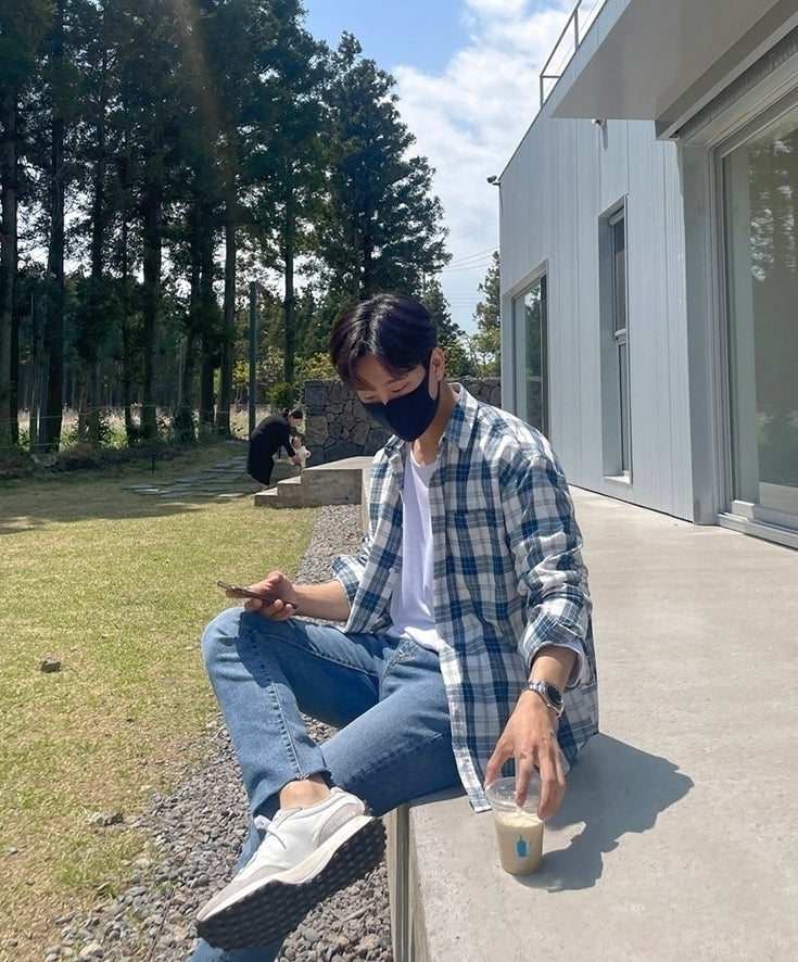Vintage Plaid Loose Fit Shirt