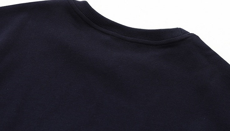 Vintage Print Loose Sweatshirt
