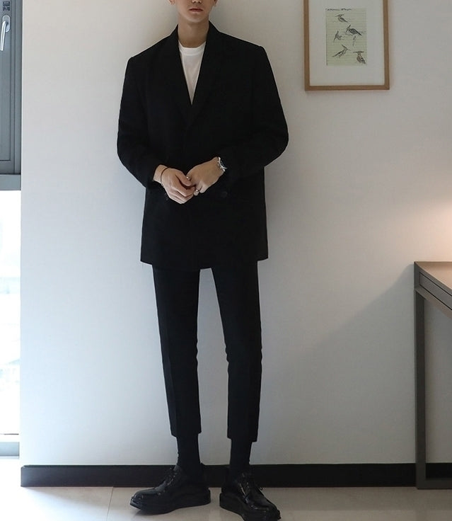 Vintage Relaxed Fit Blazer Casual Korean Style