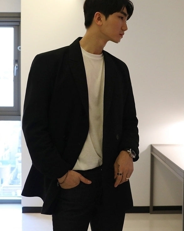 Vintage Relaxed Fit Blazer Casual Korean Style